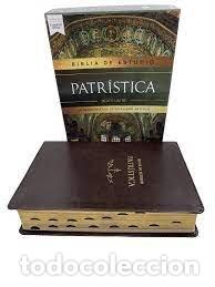 Libros: BIBLIA DE ESTUDIO PATRISTICA LEATHERSOFT MARRON CON INDIC - DE RUS, JOSE M&ordf;