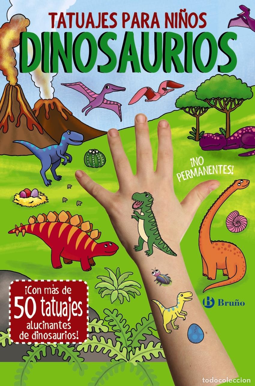 Libros: TATUAJES PARA NI&Ntilde;OS. DINOSAURIOS - Lott, Amanda