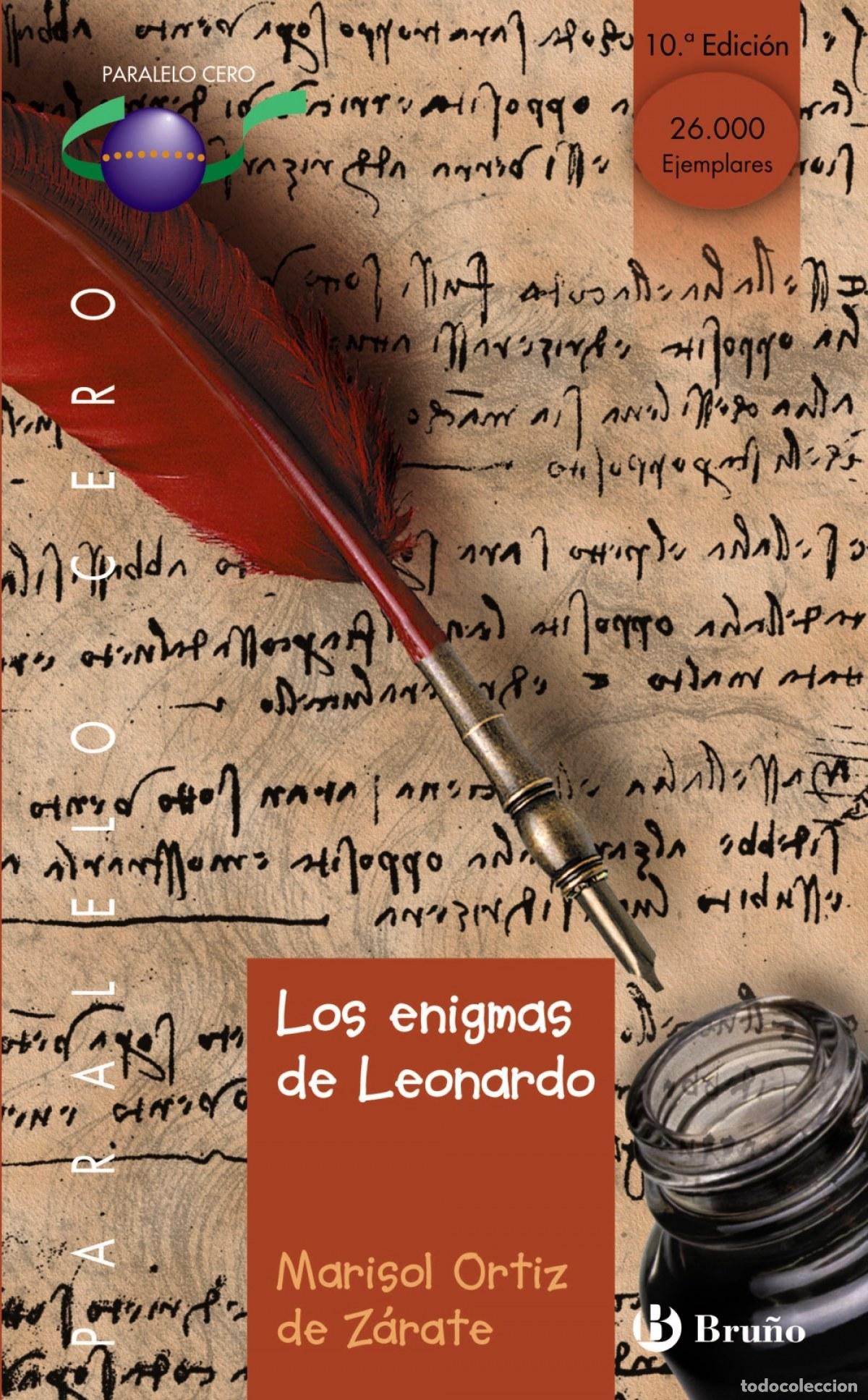 Libros: LOS ENIGMAS DE LEONARDO - Ortiz de Z&aacute;rate, Marisol