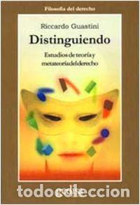 books: DISTINGUIENDO - Guastini, Riccardo