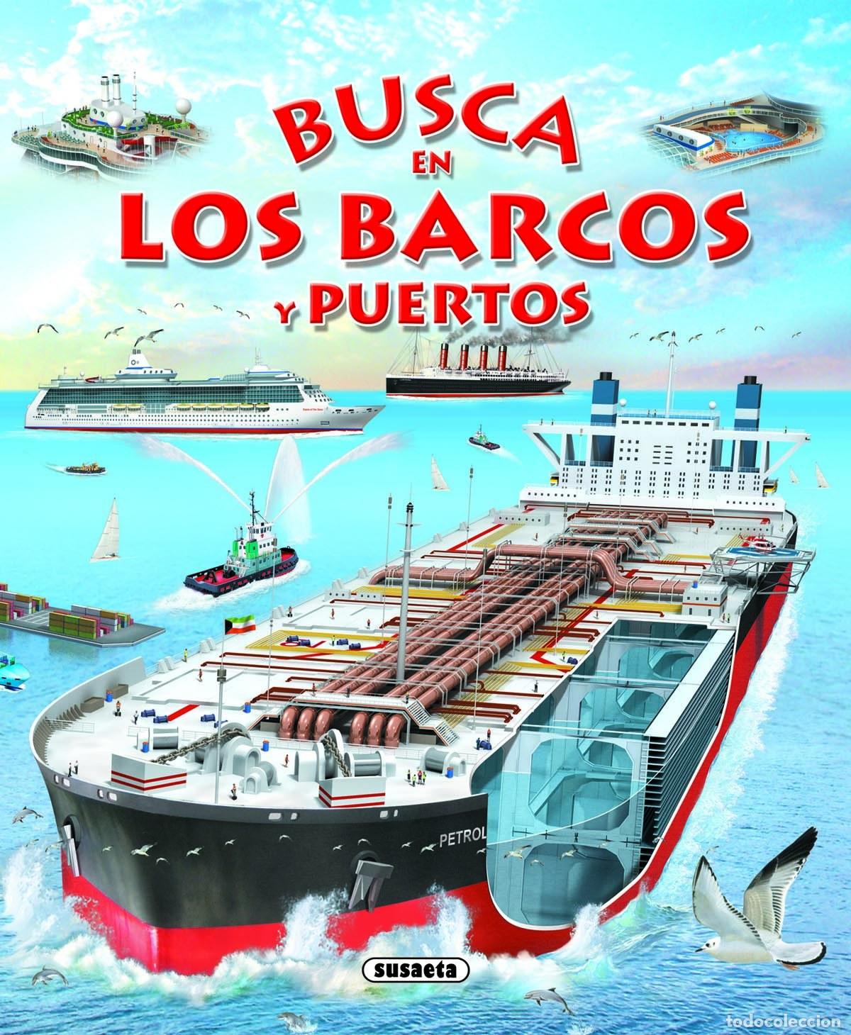 Libros: BUSCA EN LOS BARCOS Y PUERTOS - Susaeta, Equipo