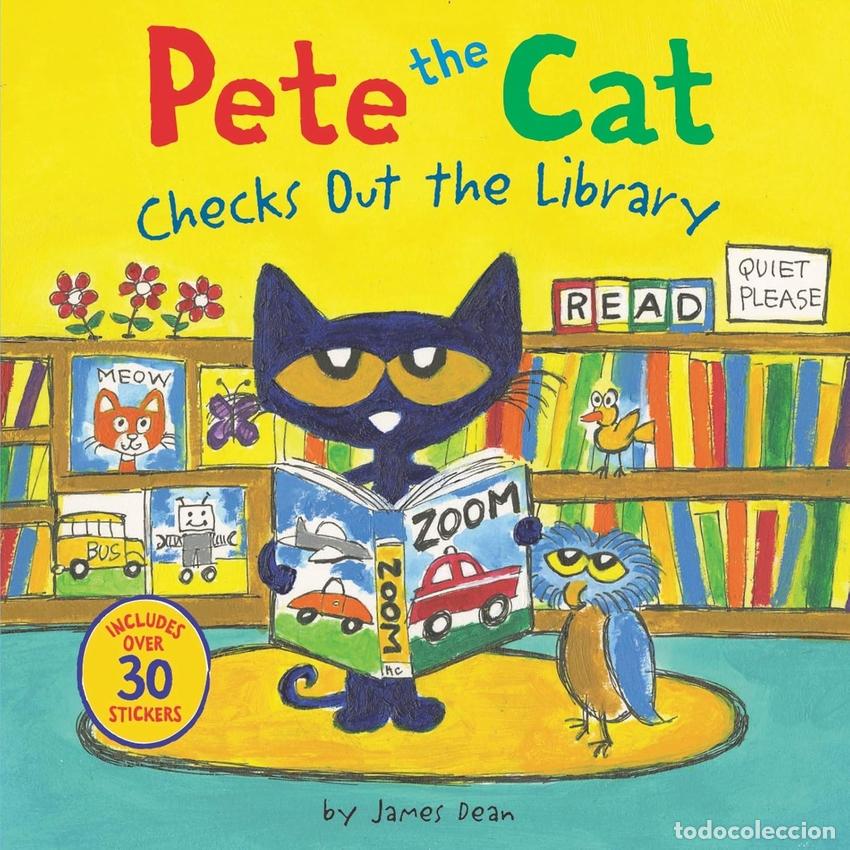 B&uuml;cher: PETE THE CAT CHECKS OUT THE LIBRARY - Dean, James
