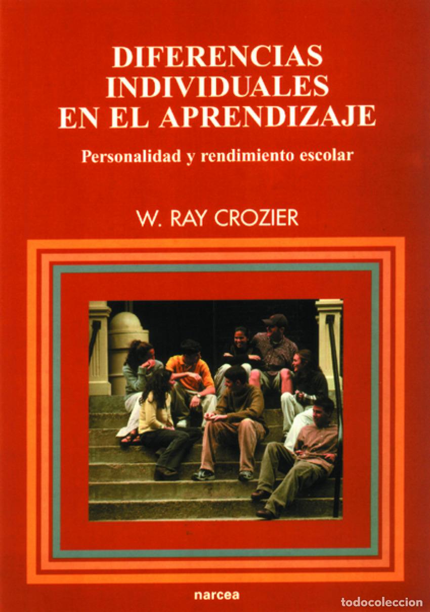 Libri: DIFERENCIAS INDIVIDUALES - Ray Crozier, W