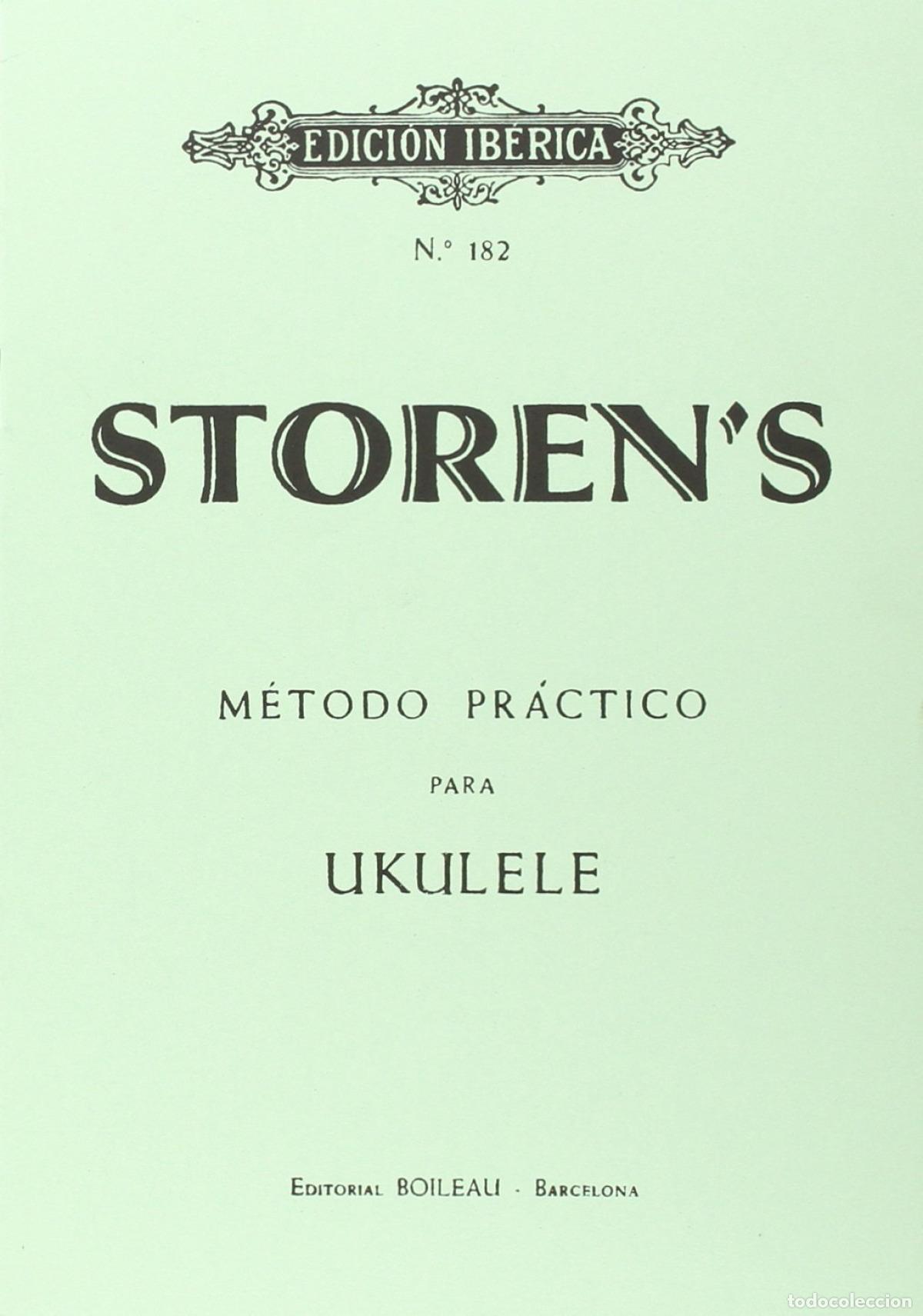Libros: M&Eacute;TODO DE UKULELE - STOREN, Juan
