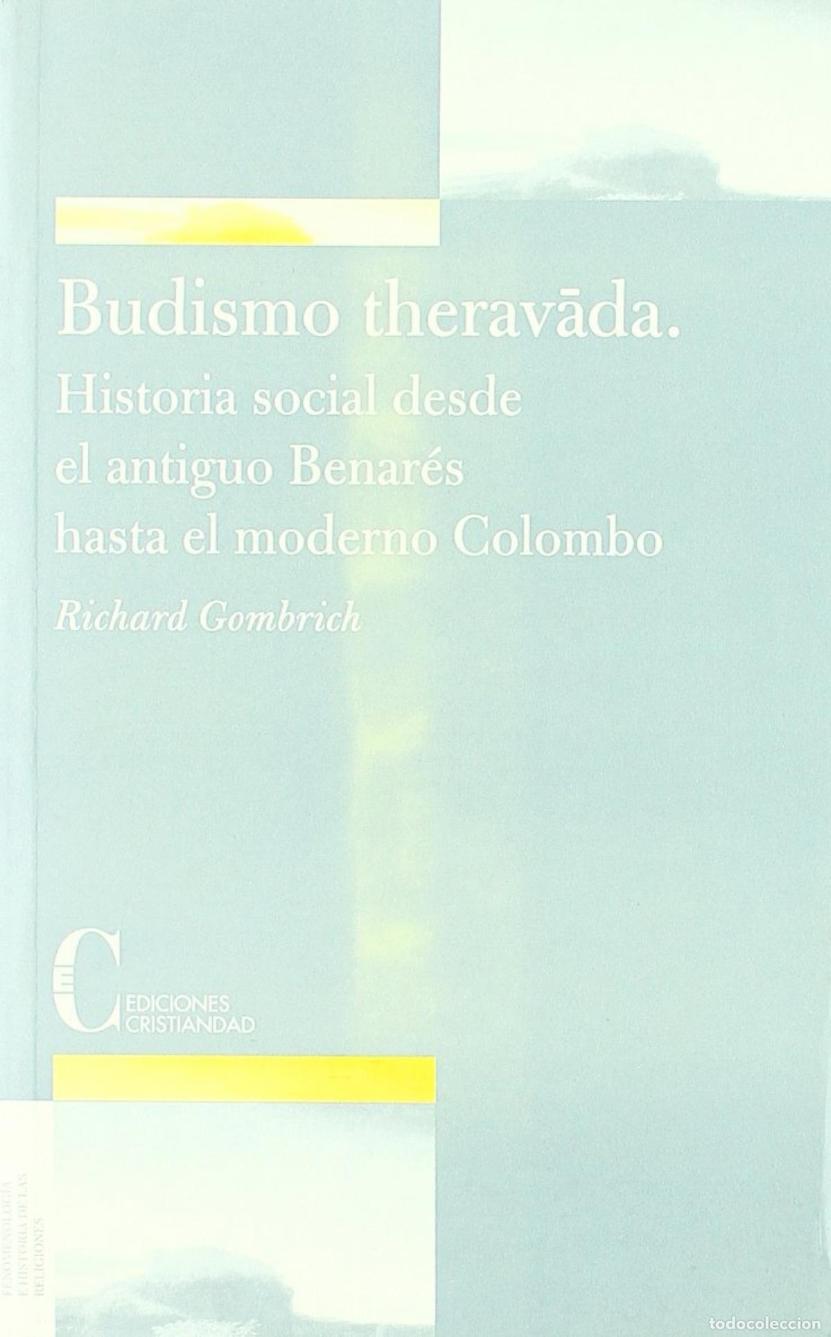 Libros: BUDISMO THERAVADA - Gombrich, Richard
