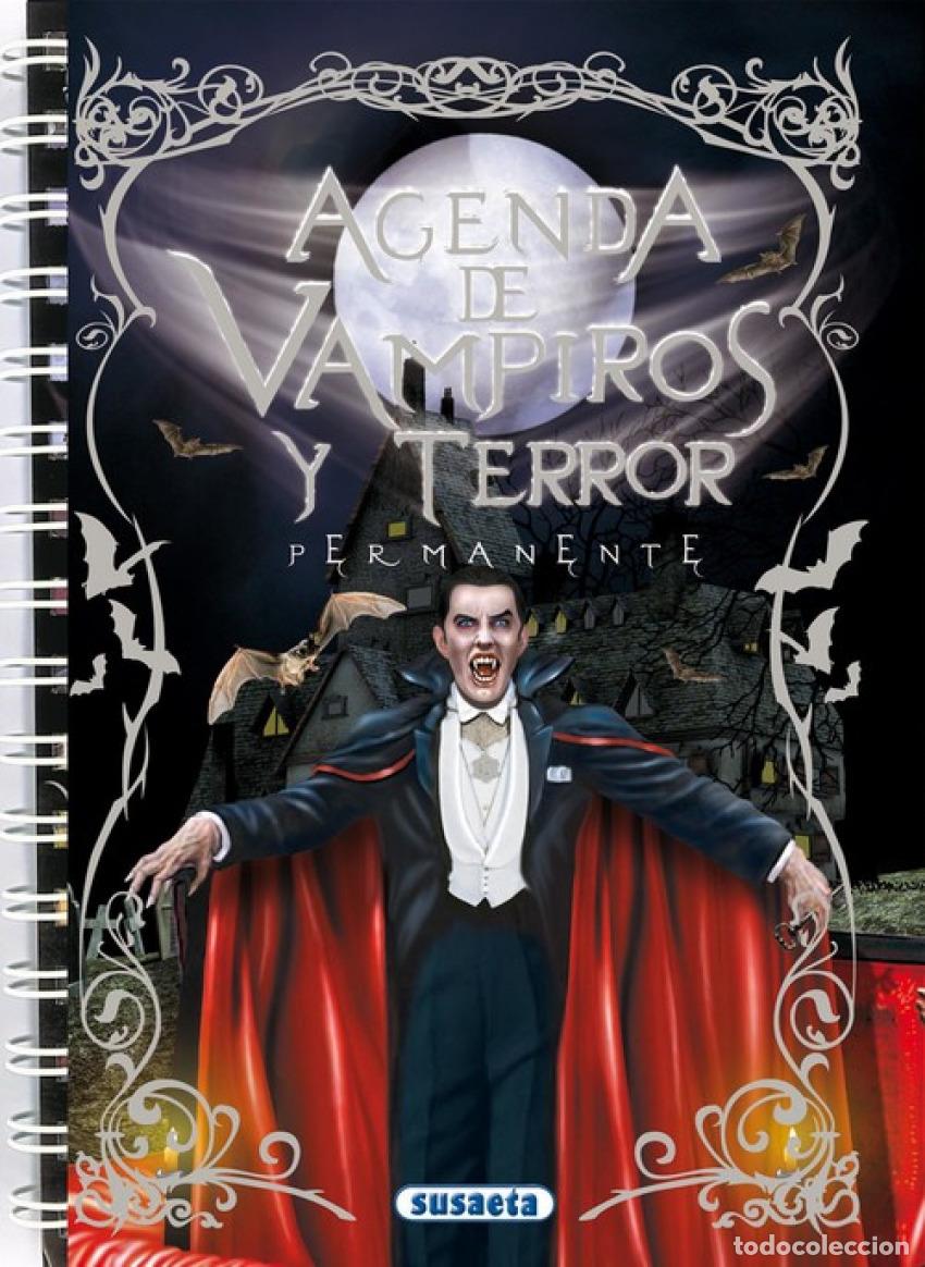 Libros: AGENDA ESCOLAR PERMANENTE VAMPIROS Y TERROR - Susaeta, Equipo