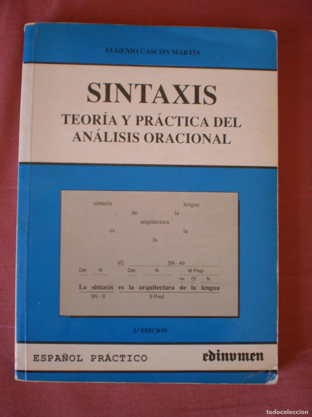 B&uuml;cher: SINTAXIS - Casc&oacute;n Mart&iacute;n, Eugenio