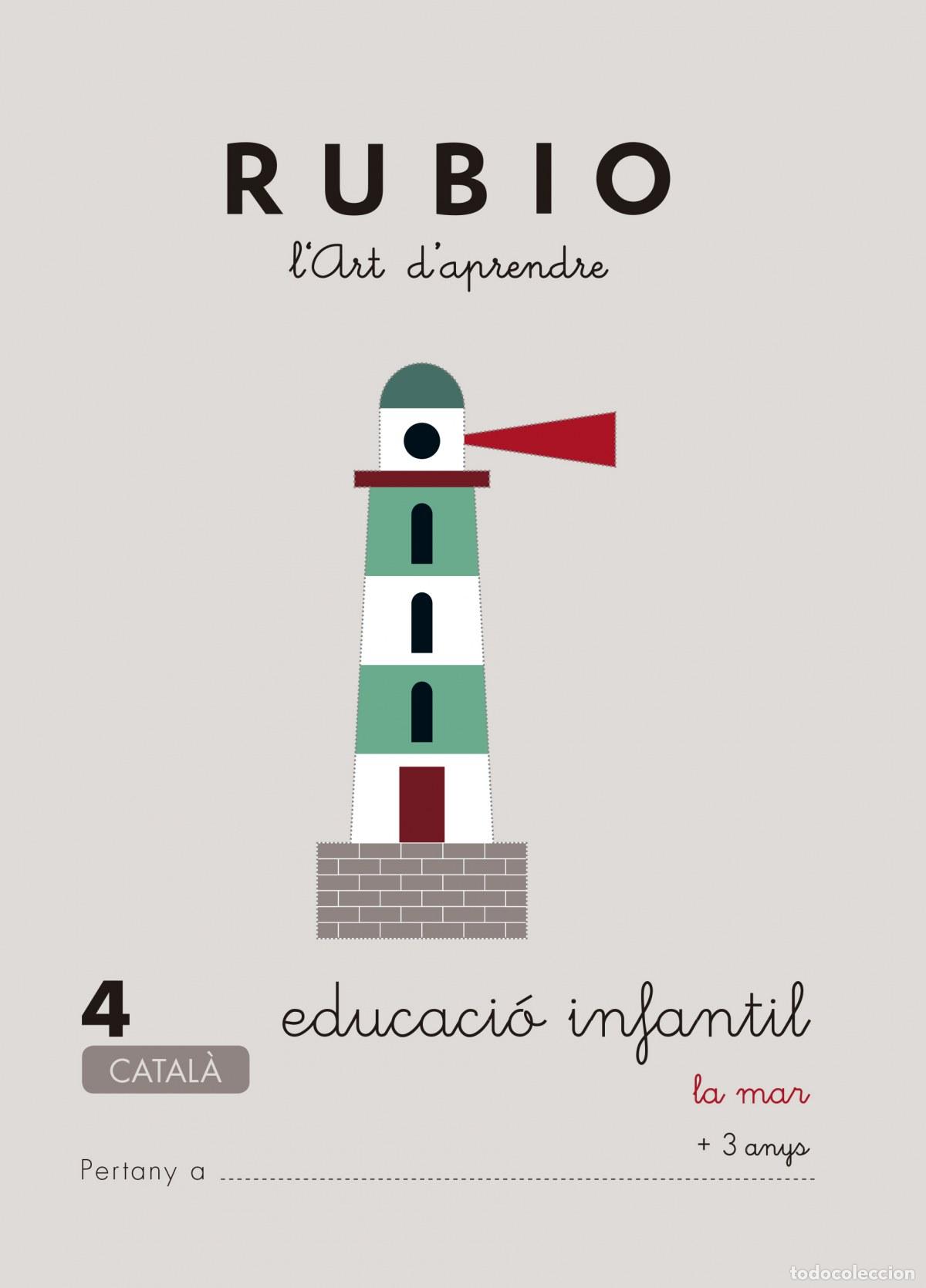 Livros: RUBIO, L'ART D'APRENDRE, EDUCACI&Oacute; INFANTIL. QUADERN 4 - Rubio Polo, Enrique