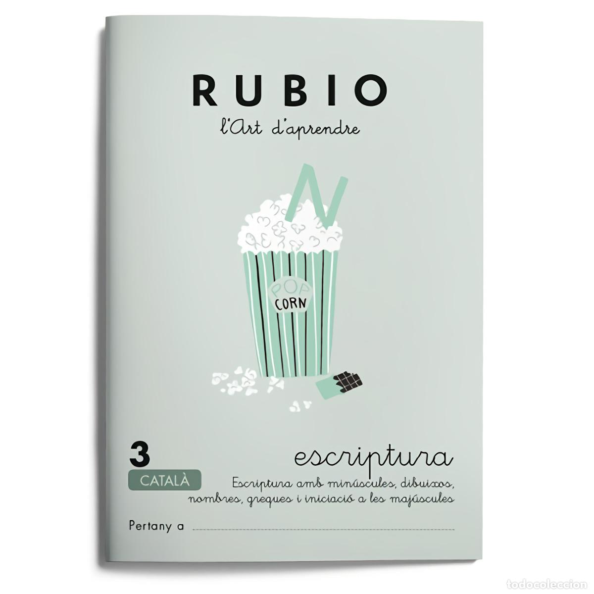 Livros: L'ART D'APRENDRE, ESCRIPTURA 3 - Rubio Polo, Enrique