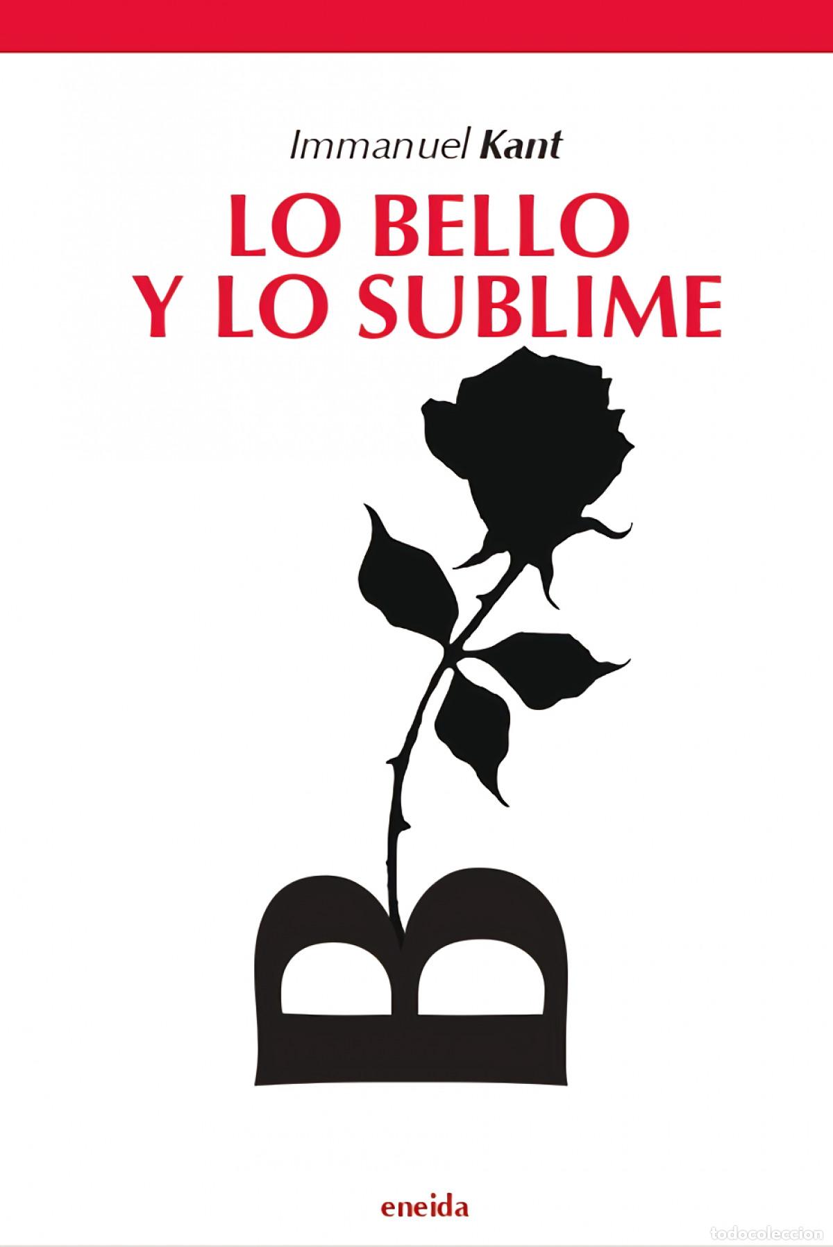 Libros: LO BELLO Y LO SUBLIME - Kant, Immanuel