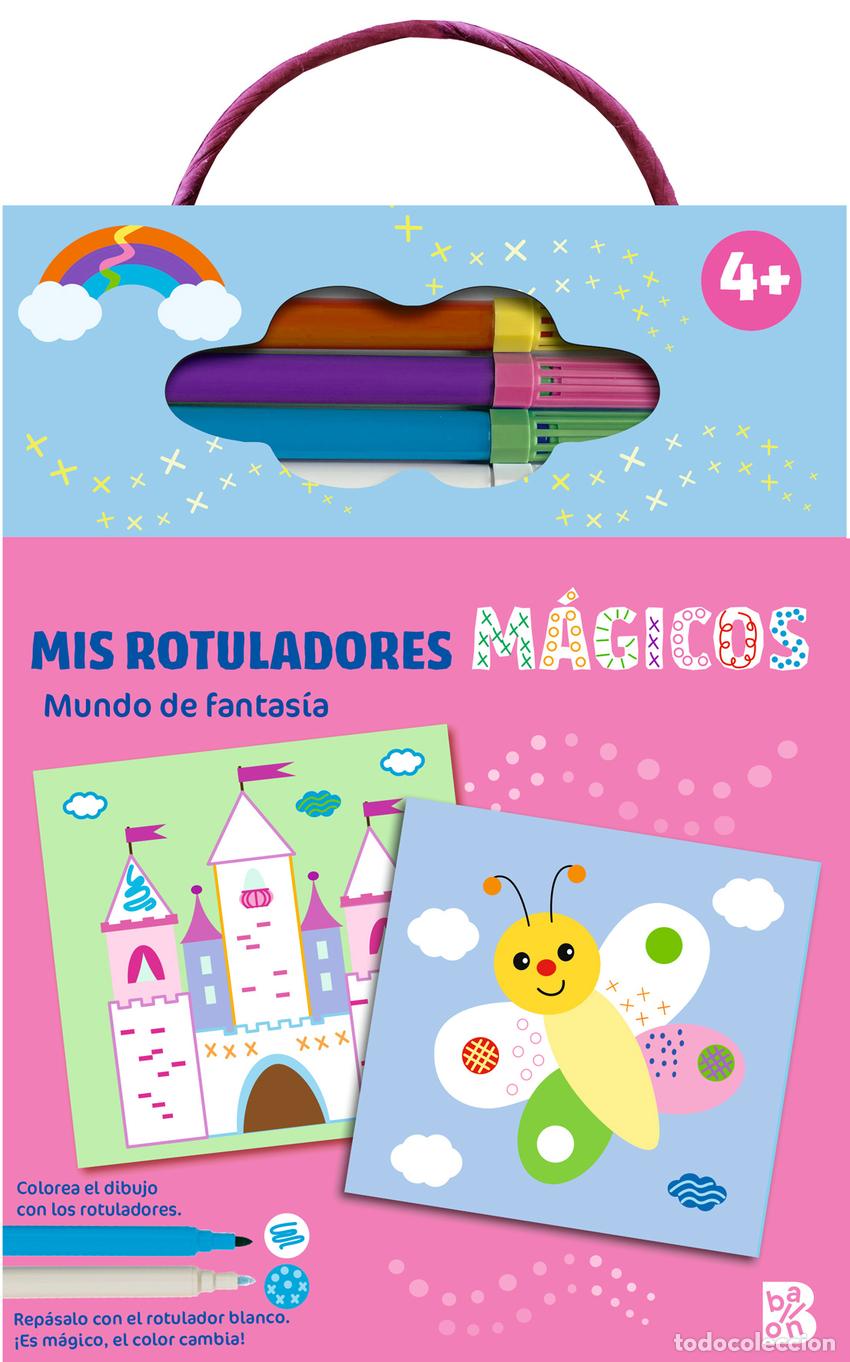 Libros: MIS ROTULADORES M&Aacute;GICOS - MUNDO DE FANTAS&Iacute;A - BALLON