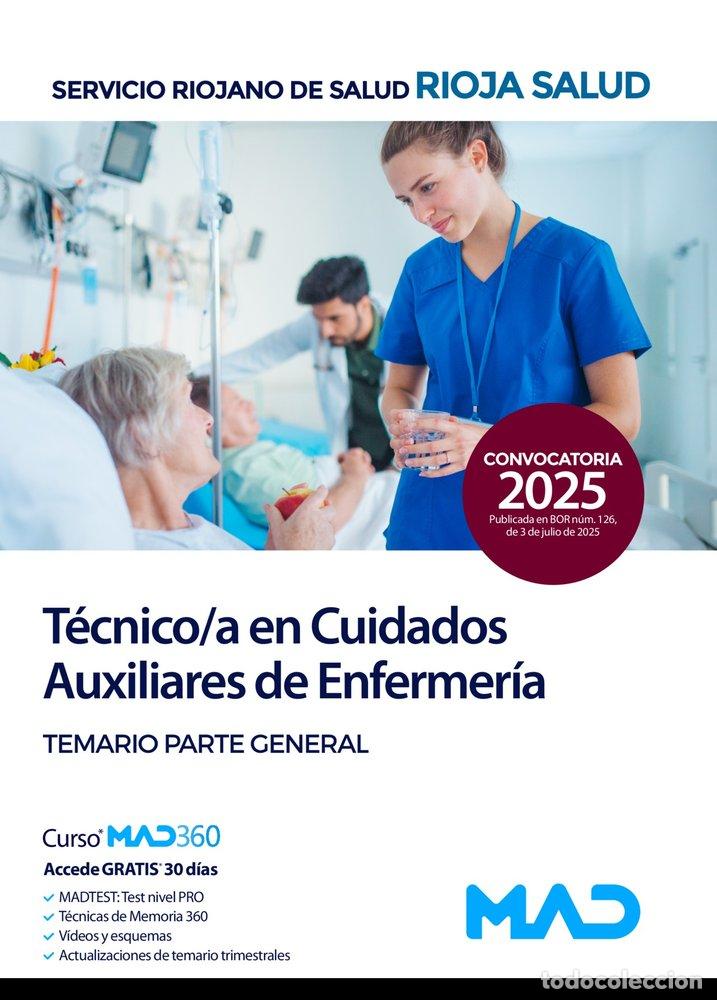 Libros: TECNICO/A CUIDADO AUXILIAR ENFERMERIA TEMARIO GENERAL RIOJA - AA.VV