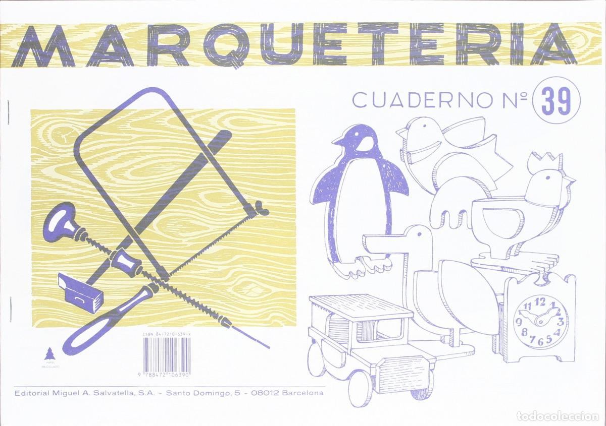 Livres: MARQUETERIA 39 - Salvatella, Editorial