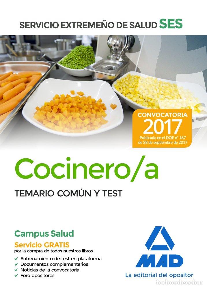 Libri: COCINERO SES 2017 TEMARIO COMUN Y TEST - AA.VV.