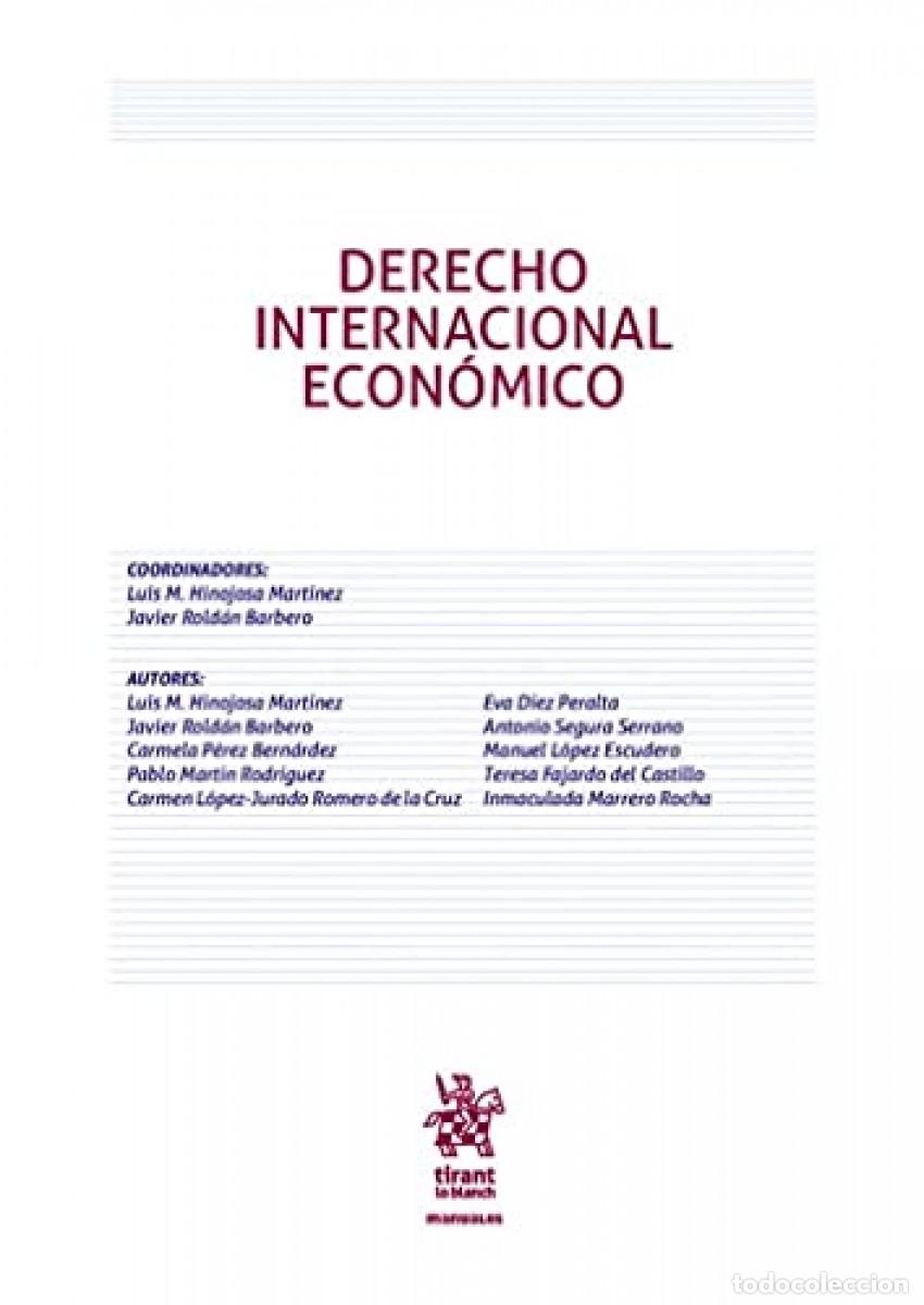 Livros: DERECHO INTERNACIONAL ECON&Oacute;MICO - Rold&aacute;n Barbero, Javier