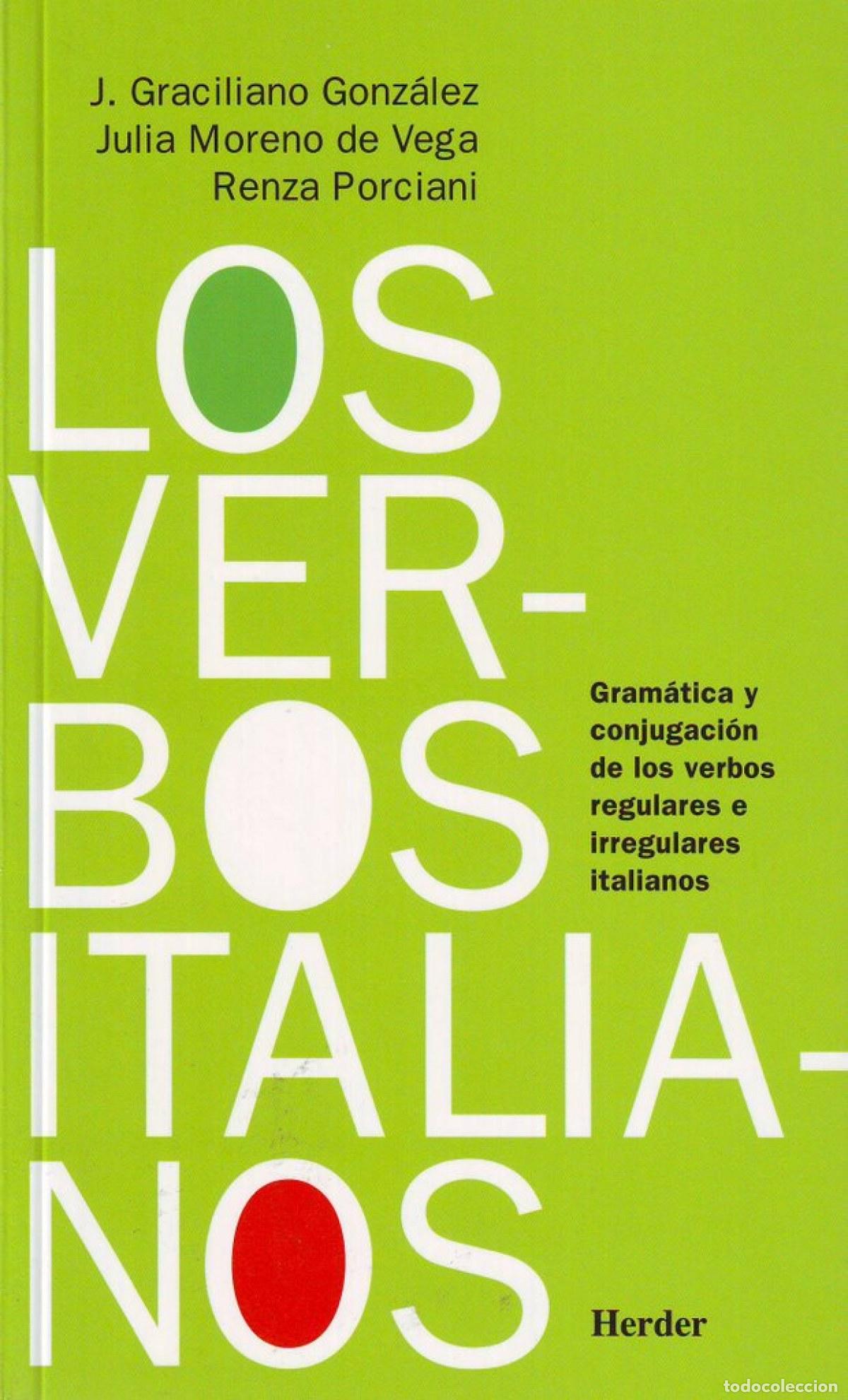 B&uuml;cher: LOS VERBOS ITALIANOS - GONZALEZ MIGUEL, J GRACILIANO
