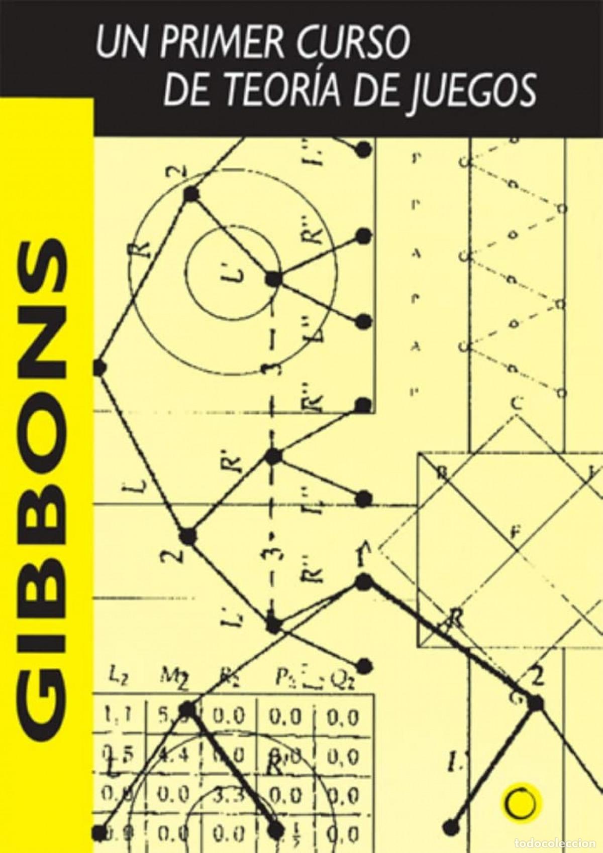 B&uuml;cher: UN PRIMER CURSO DE TEOR&Iacute;A DE JUEGOS - Gibbons, Robert