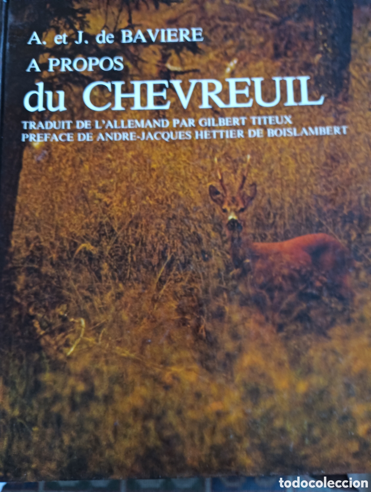 B&uuml;cher: A propos du chevreuil caza del corzo
