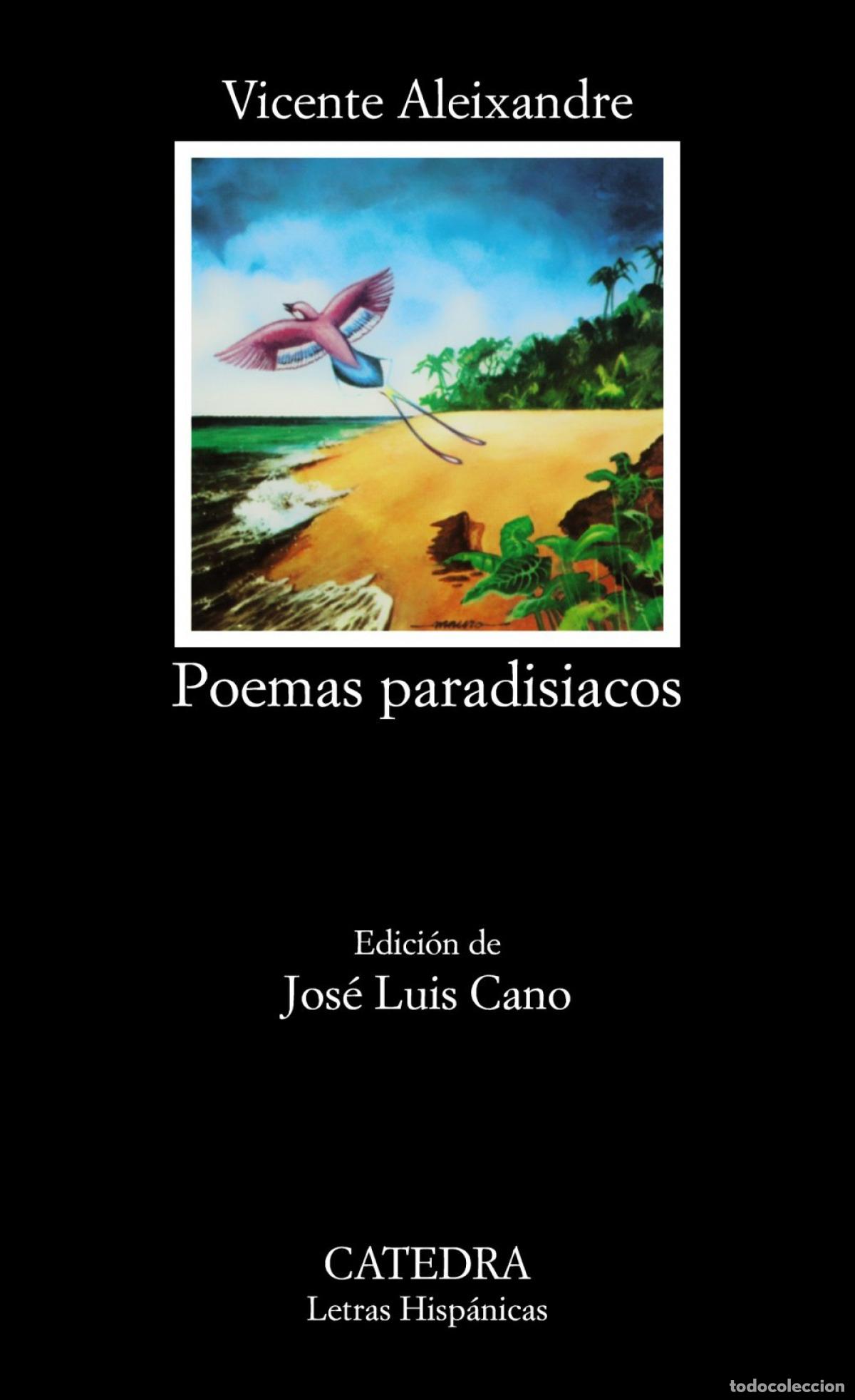 Libros: POEMAS PARADIS&Iacute;ACOS - Aleixandre, Vicente
