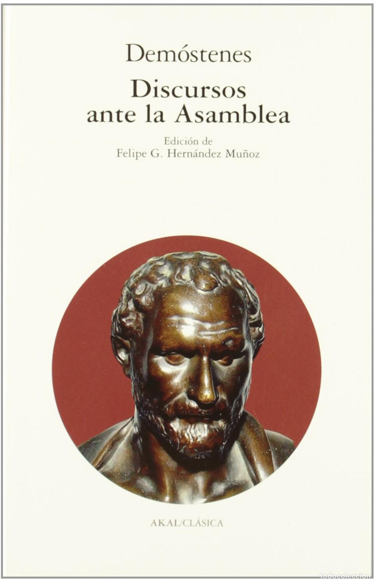 Libros: DISCURSOS ANTE LA ASAMBLEA - Demostenes