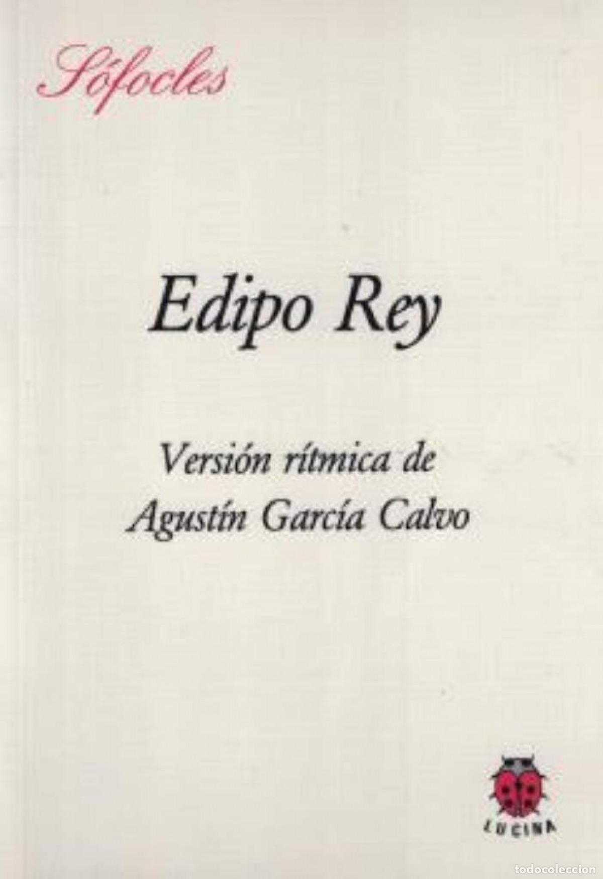 Libros: EDIPO REY - S&oacute;focles - Foto 1