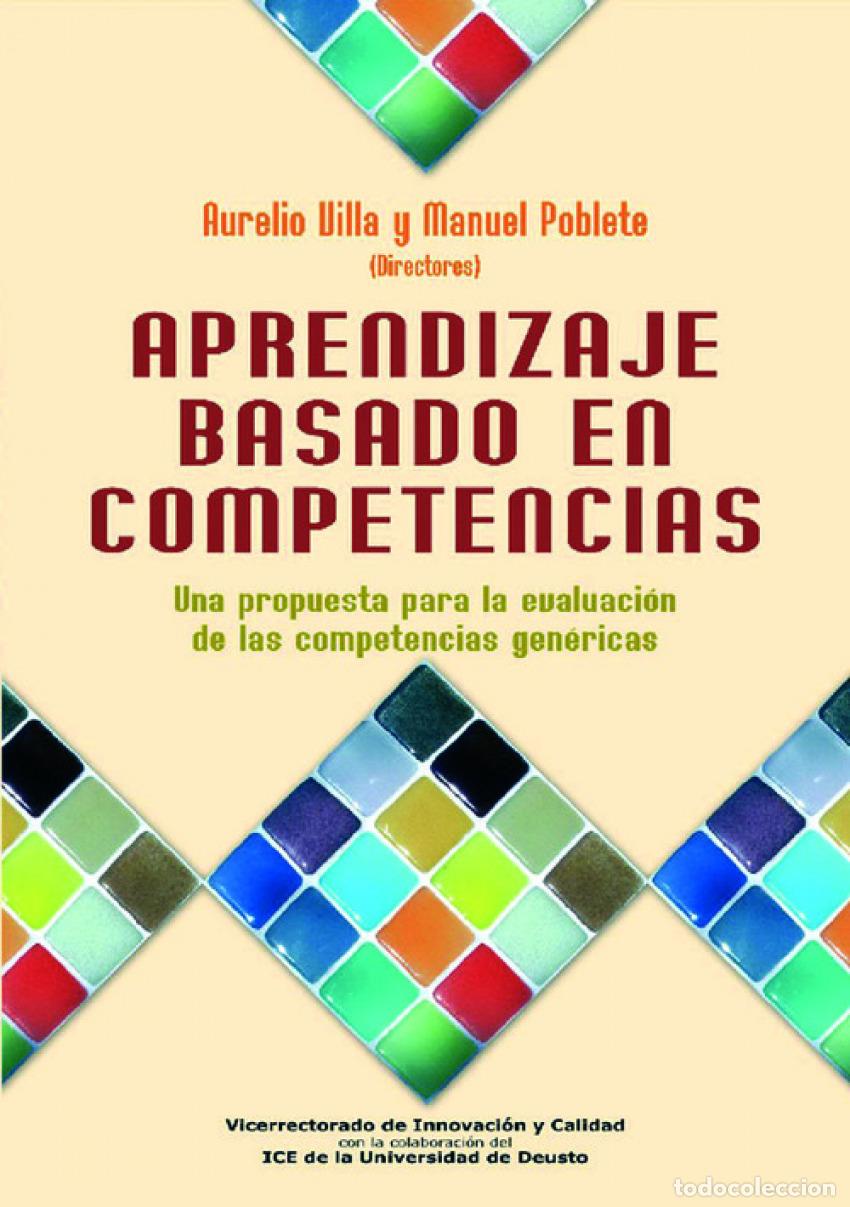 books: APRENDIZAJE BASADO EN COMPETENCIAS - Villa, Aurelio Y Poblete, Manuel