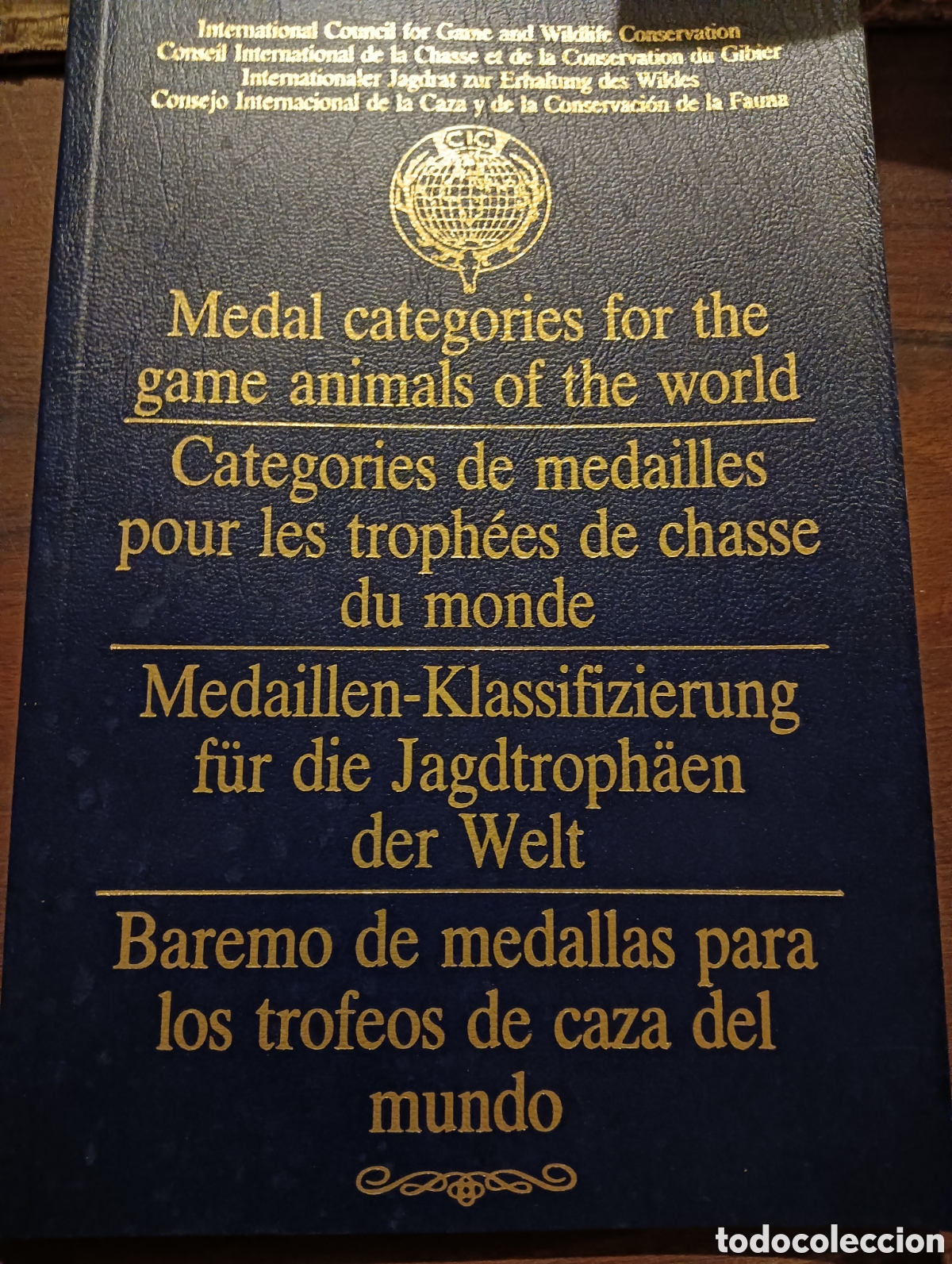 Libros: Baremo de medallas para los trofeos de caza del mundo