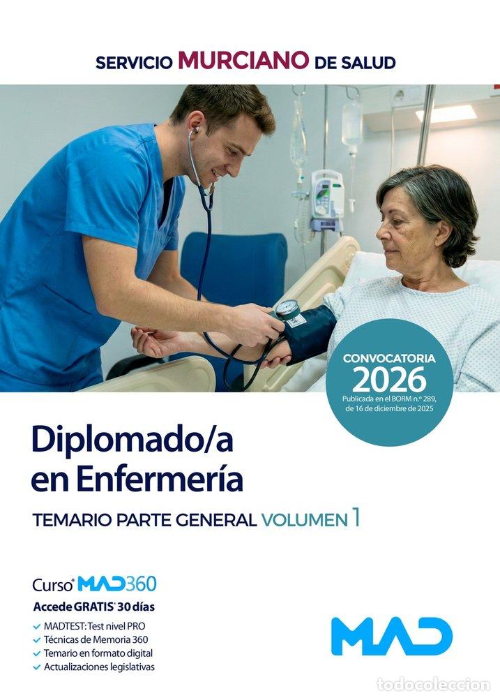 Livres: DIPLOMADO ENFERMERIA TEMARIO GENERAL 1 MURCIANO SALUD SMS - AA.VV