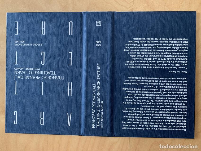 Livros: TEACHING TO LEARN ARCHITECTURE WITH RAFAEL MONEO - PERNAS GALI, FRANCESC