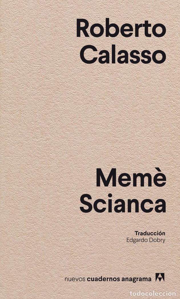 Libros: MEM&Egrave; SCIANCA - Calasso, Roberto - Foto 1
