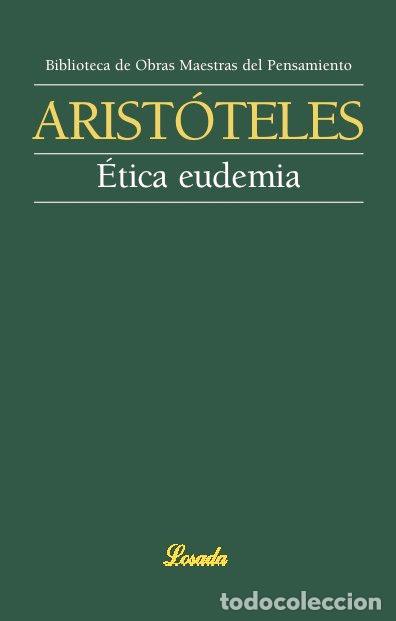 Libros: ETICA EUDEMIA - ARISTOTELES