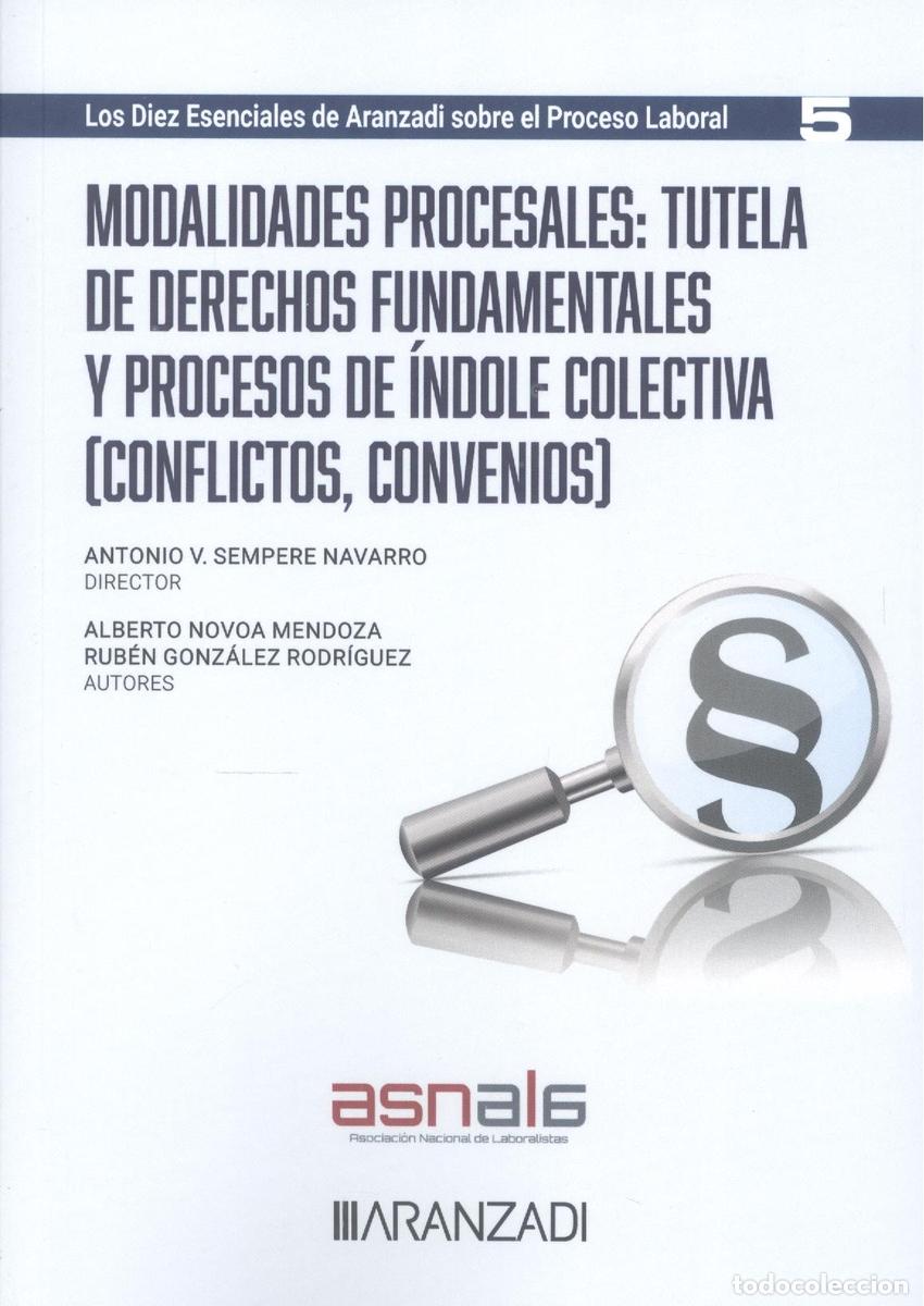 Libros: MODALIDADES PROCESALES: TUTELA DE DERECHOS FUNDAMENTALES Y PROCESOS DE &Iacute;NDOLE COLECTIVA - Novoa Mend