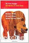 Libros: BROWN BEAR, BROWN BEAR, WHAT DO YOU SEE? - ERIC CARLE