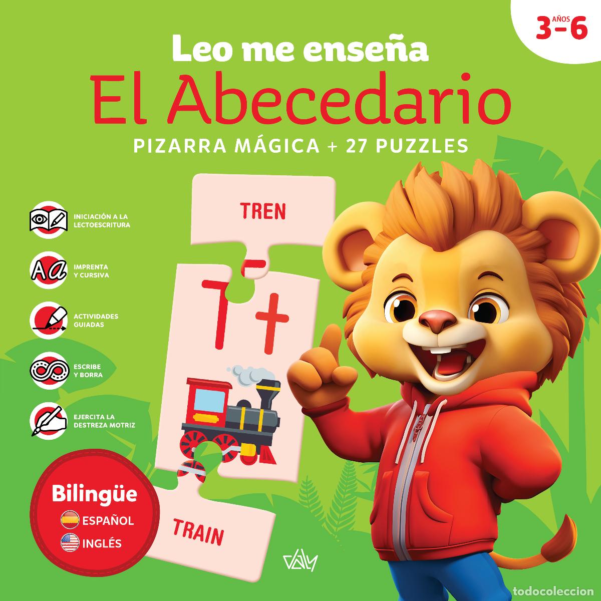 Libri: LEO ME ENSE&Ntilde;A EL ABECEDARIO - Espanol/Castellano