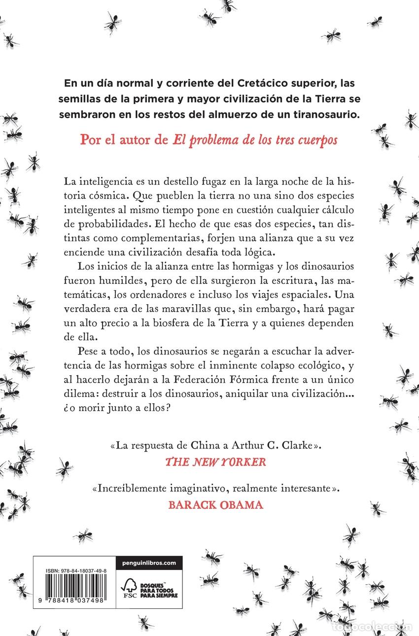 Libros: SOBRE HORMIGAS Y DINOSAURIOS - Liu, Cixin
