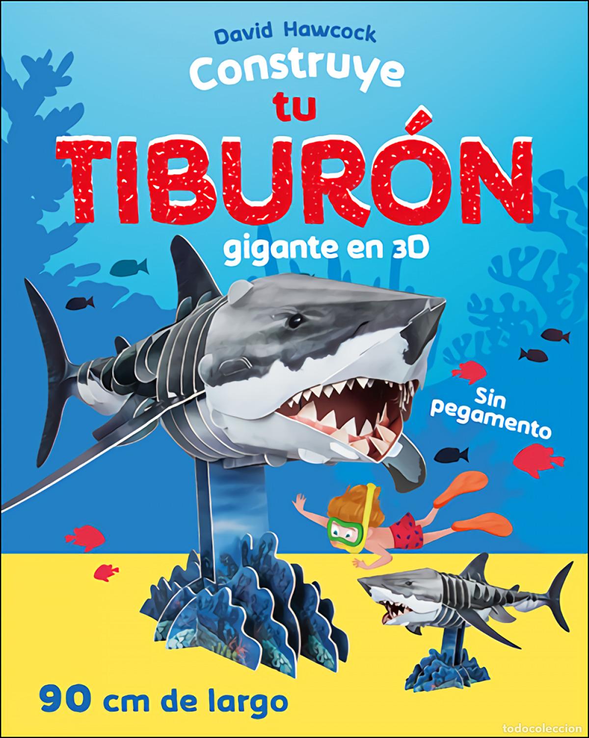 books: CONSTRUYE TU TIBUR&Oacute;N GIGANTE EN 3D - Hawcock, David