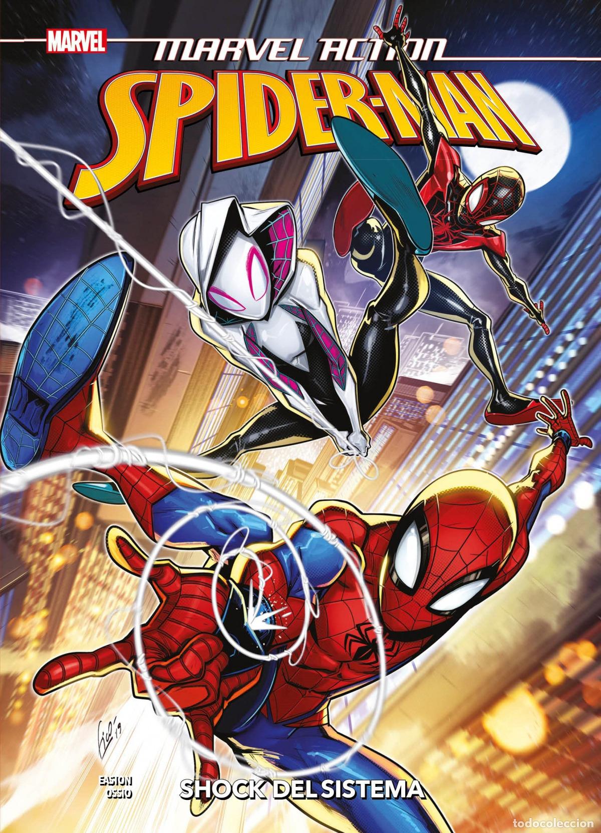 Libros: REEDICI&Oacute;N MARVEL ACTION SPIDERMAN 5. SHOCK DEL SISTEMA - Fico Ossio