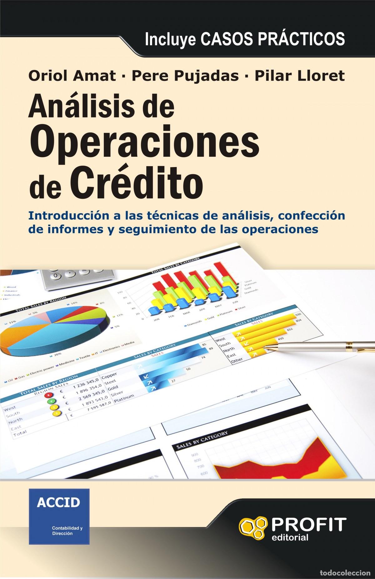 Libros: ANALISIS DE OPERACIONES DE CREDITO - Amat Lloret