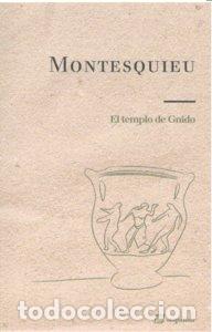 Libros: TEMPLO DE GNIDO,EL - MONTESQUIEU