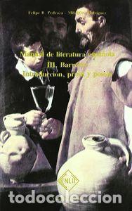 Libros: BARROCO INTRODUCCION PROSA Y POESIA MANUAL DE LITERATURA VO - PEDRAZA, FELIPE B.