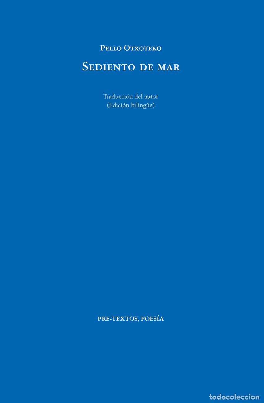 Libri: SEDIENTO DE MAR - Otxoteko, Pello
