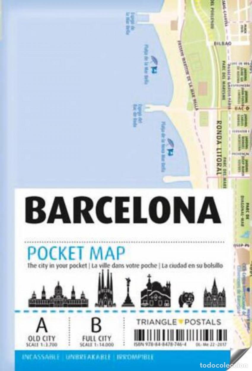 books: BARCELONA, POCKET MAP - Vivas Ortiz, Pere