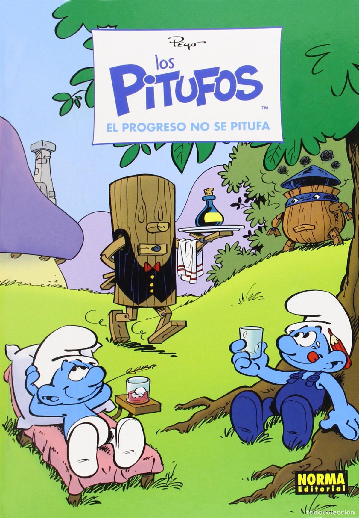 Libros: PITUFOS, 22 PROGRESO NO SE - Peyo