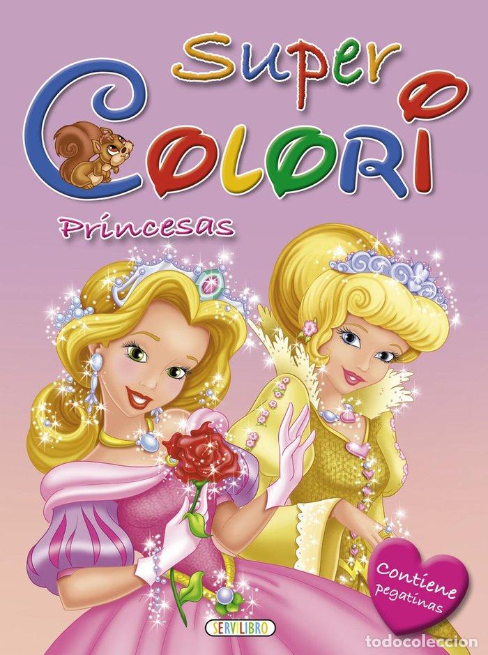 Livros: SUPER COLORI 4 PRINCESAS - AA.VV