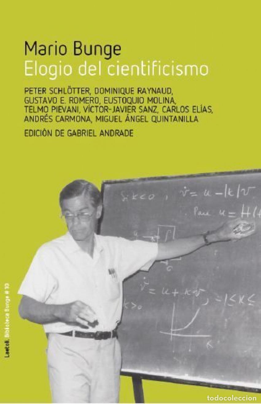 Libros: ELOGIO DEL CIENTIFICISMO - VV.AA.