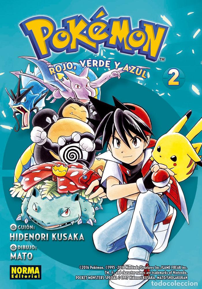 Libri: POKEMON 2 ROJO VERDE Y AZUL 2 - KUSAKA, HIDENORI