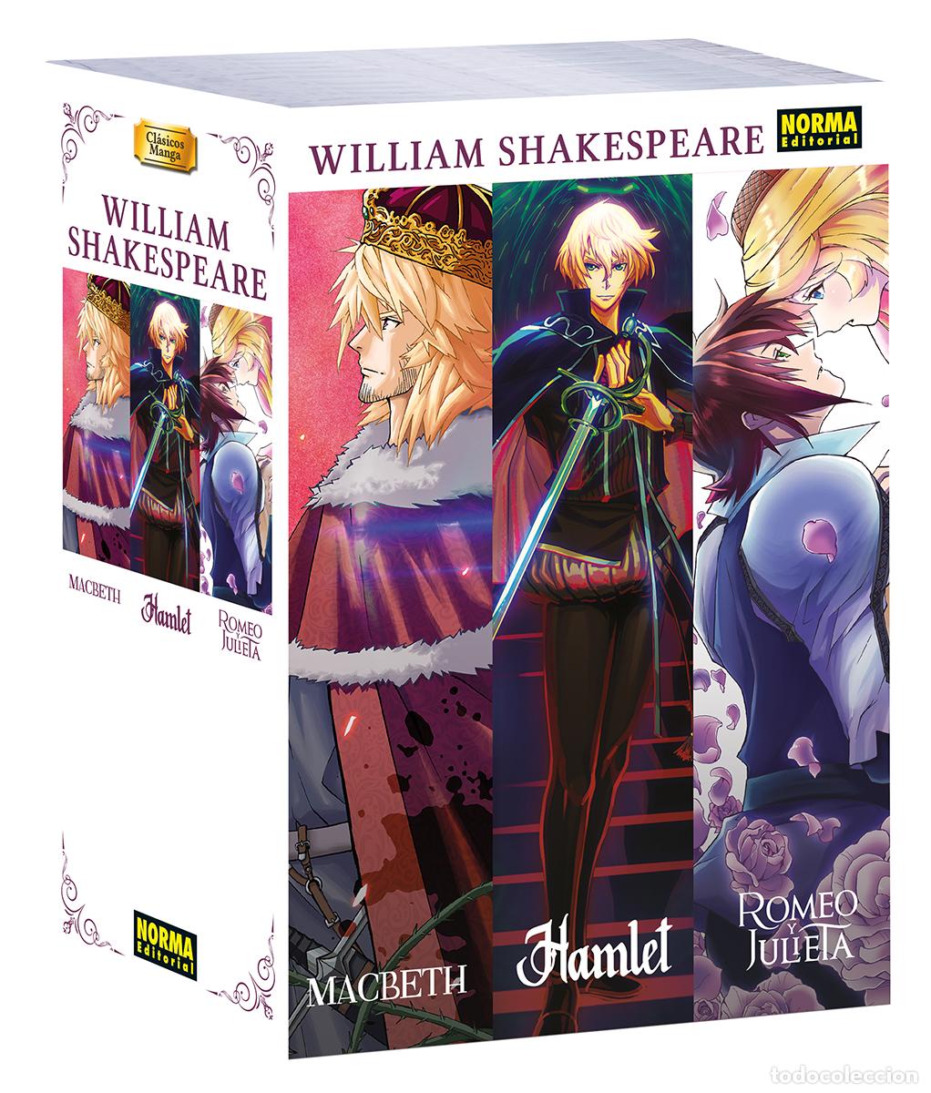 Libros: PACK CLASICOS MANGA: WILLIAM SHAKESPEARE - WILLIAM SHAKESPEARE