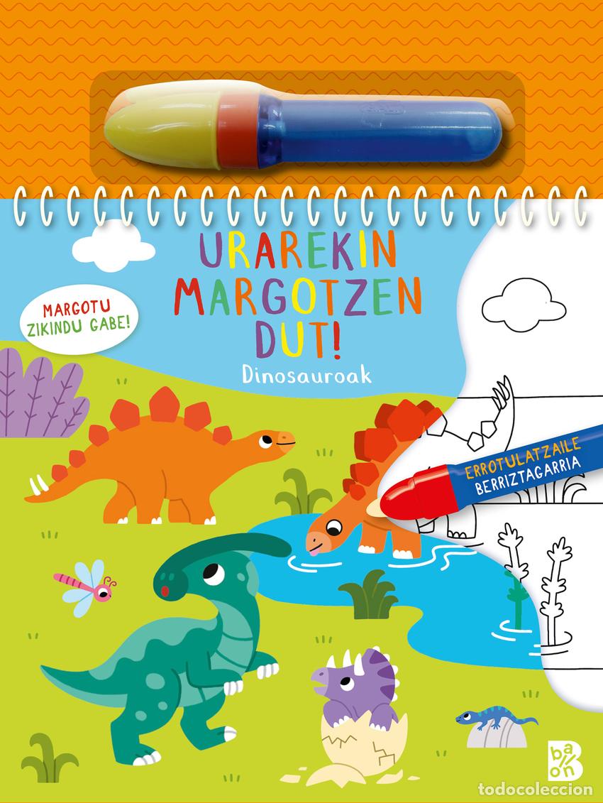 Livres: URAREKIN MARGOTZEN DUT!-DINOSAUROAK - BALLON