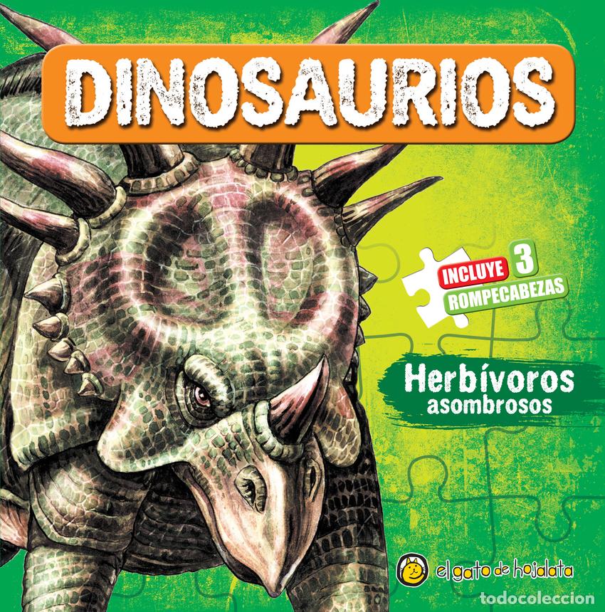 Livres: HERBIVOROS ASOMBROSOS - DINOSAURIOS - Infantil, juvenil y educativo