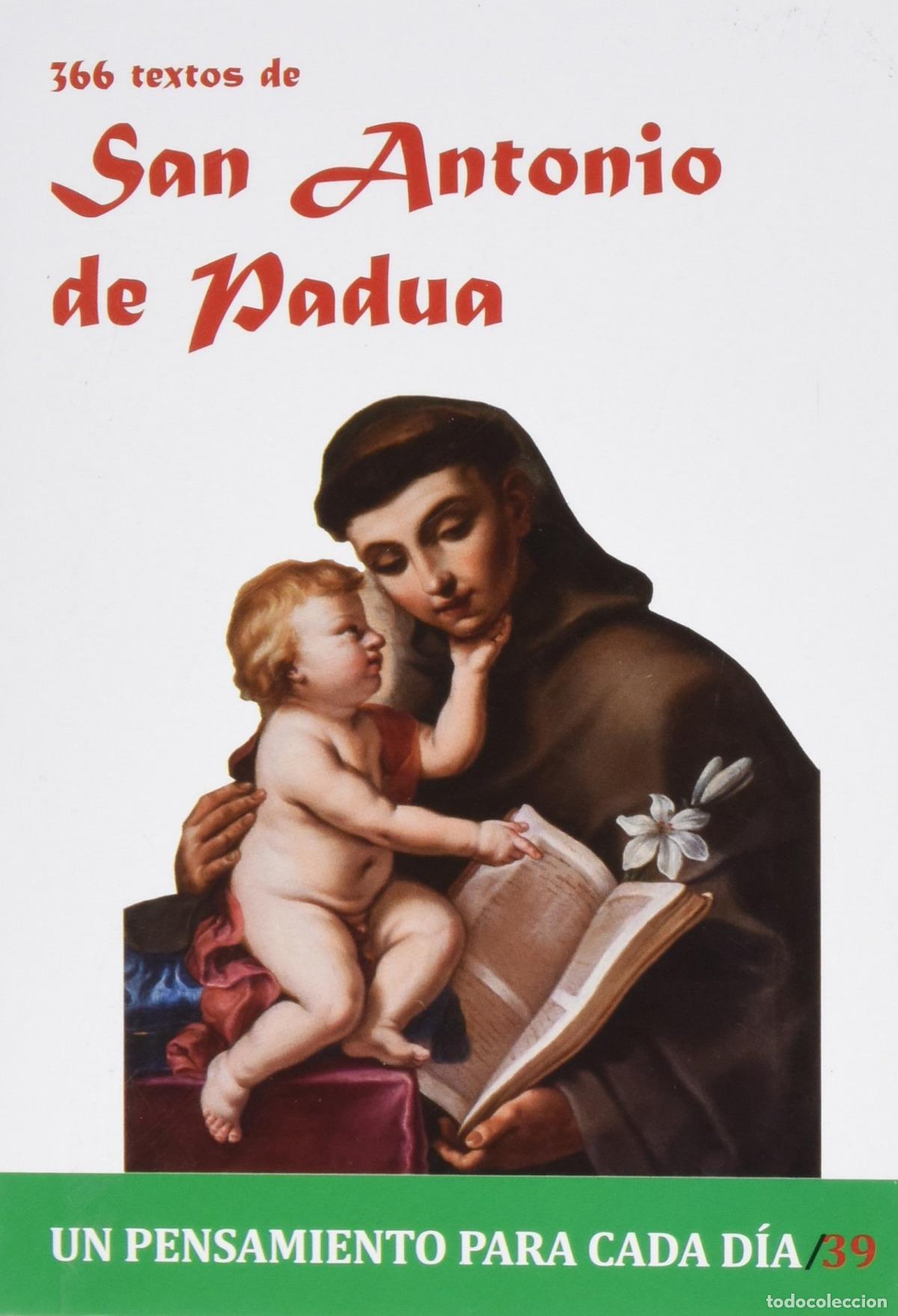Libros: 366 TEXTOS DE SAN ANTONIO DE PADUA - Gonz&aacute;lez Vinagre, Antonio